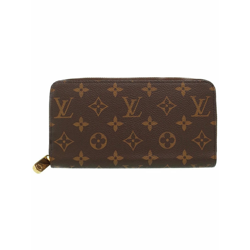 Louis Vuitton Monogram Zippy Wallet Round Zipper Long